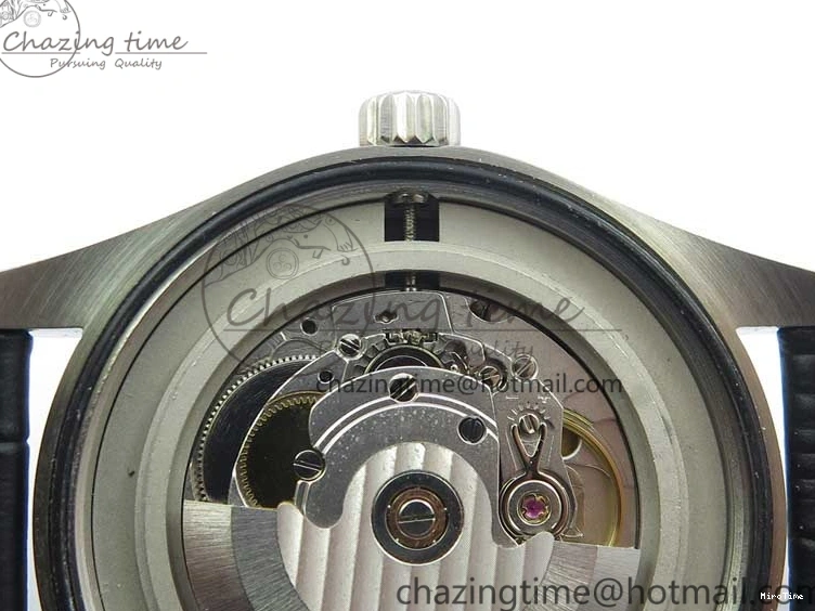 MIROTIME 0504 Affordable Mark XVII IW326501 FKF 1:1 Best Edition Black Dial on Black Leather Strap 7131